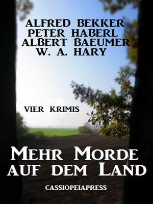 cover image of Mehr Morde auf dem Land